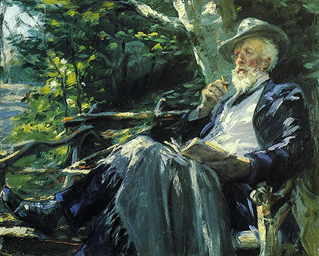 Portræt af Holger Drachmann af P.S. Krøyer Portræt af Holger Drachmann af P.S. Krøyer